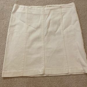 Size medium white denim skirt from The Brand
